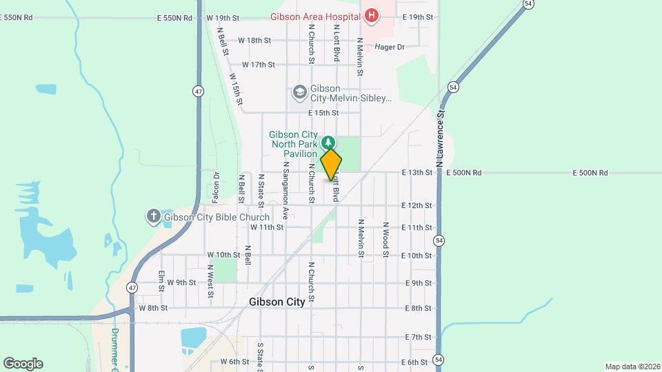 521 N Lott Blvd Mapa y Detalles de la Ubicación