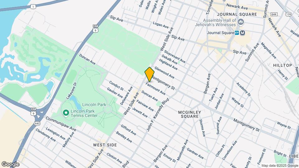 434 Fairmount Ave Map and Location Details
