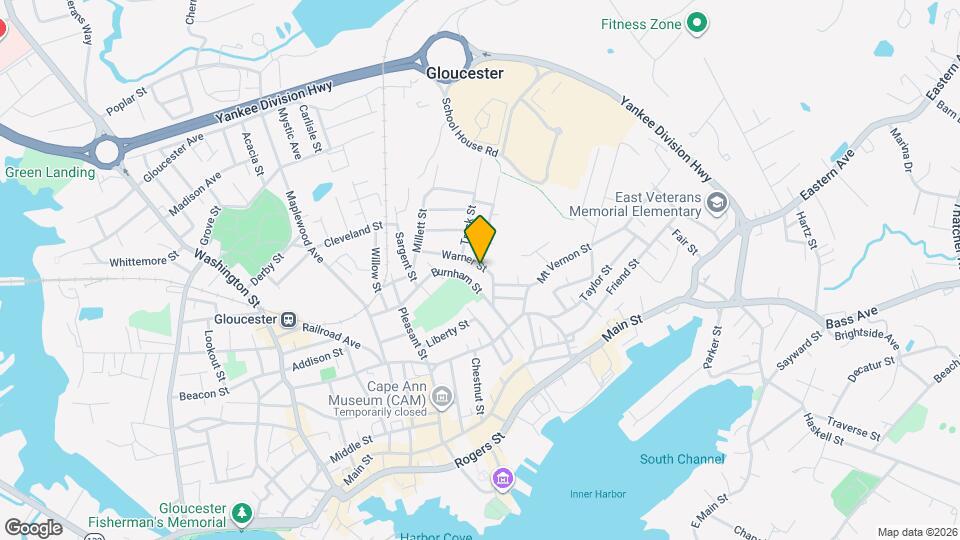 30 Warner St-Unit -2 Map and Location Details