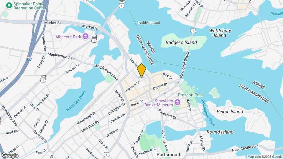 55 Hanover St, Unit Unit C Map and Location Details