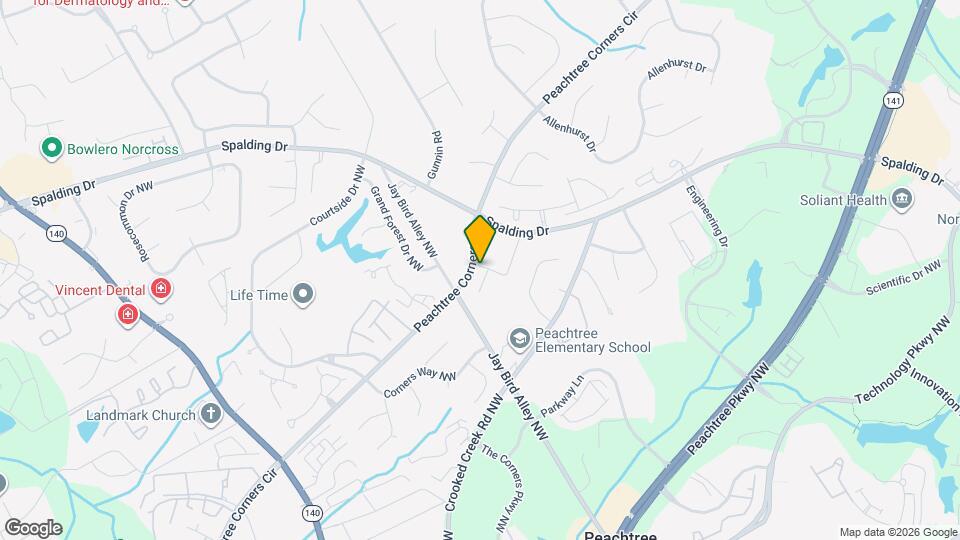 5907 Princess Ln NW Mapa y Detalles de la Ubicación