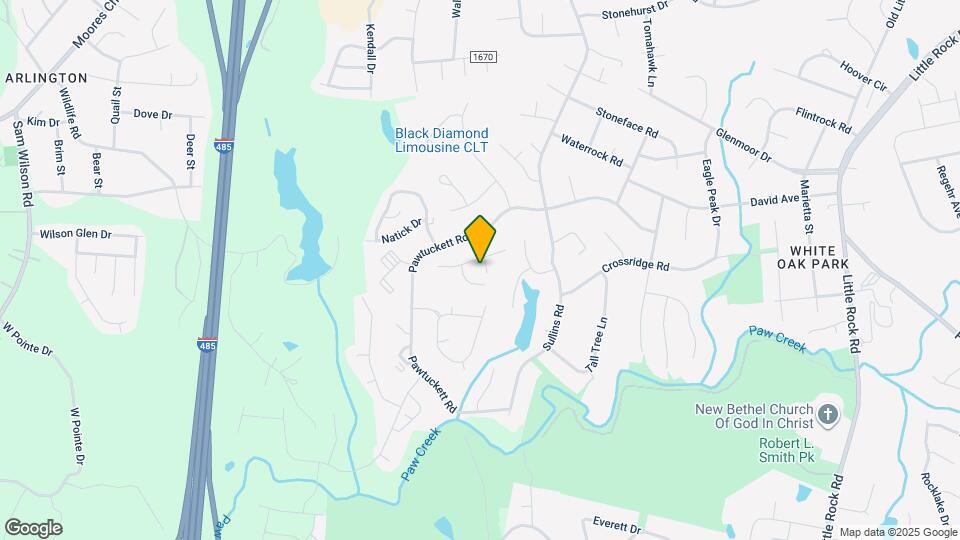 7517 Thorn Bluff Rd Map and Location Details
