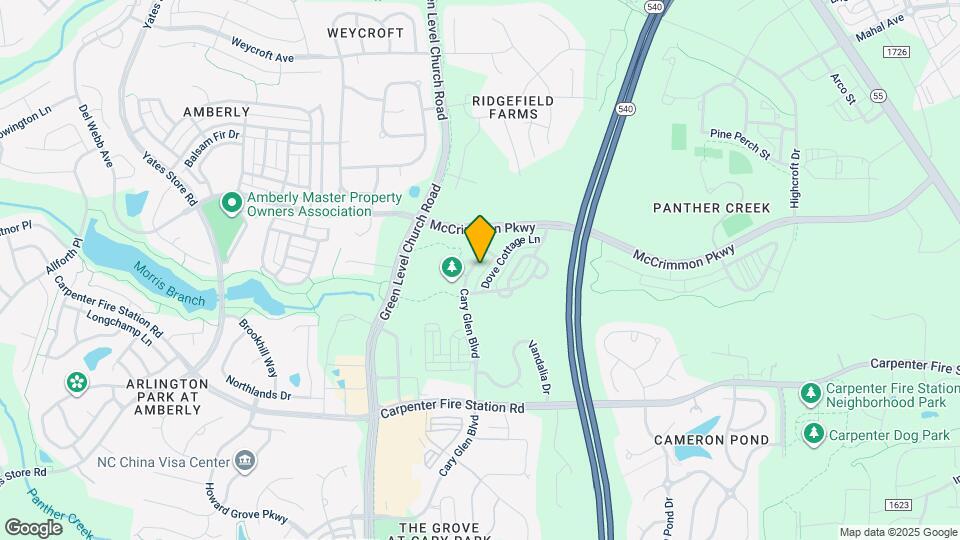 3839 Cary Glen Blvd Map and Location Details