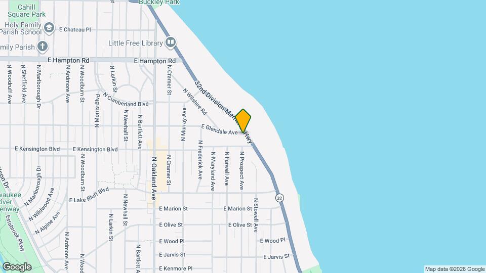 4515 N Lake Dr Map and Location Details