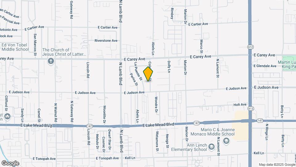2257 Colebrook St Map and Location Details