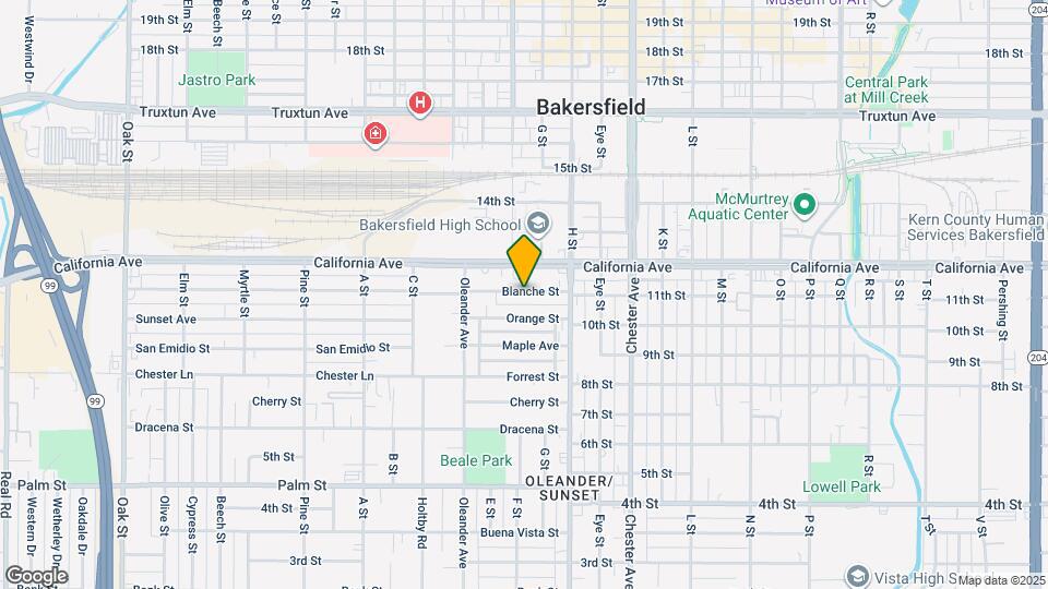 1817 Blanche St Map and Location Details