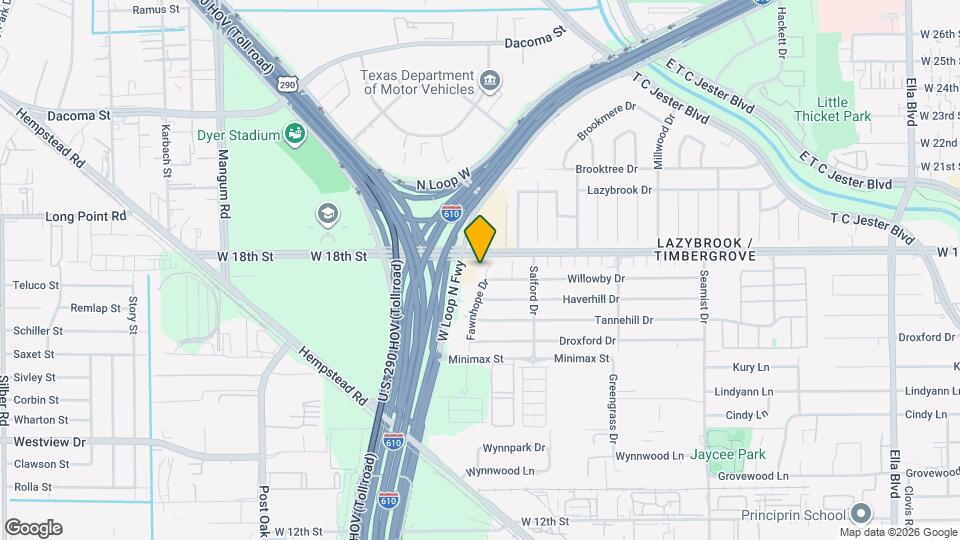 1723 Knightwick Dr Map and Location Details