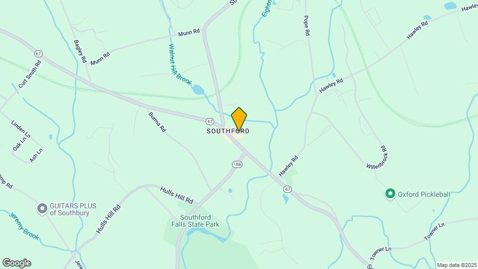 1481 Southford Rd Map and Location Details