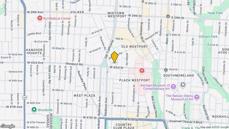 701 Westport Rd Map and Location Details