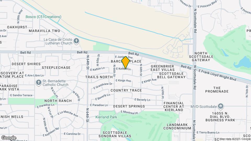 6713 E Kelton Ln Map and Location Details