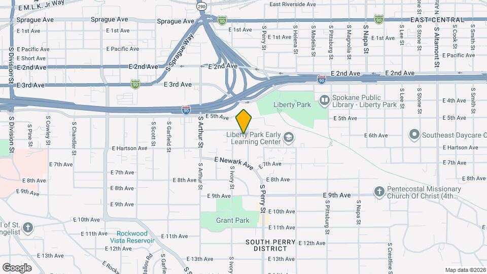 618 S Denver St, Unit 2 Mapa y Detalles de la Ubicación