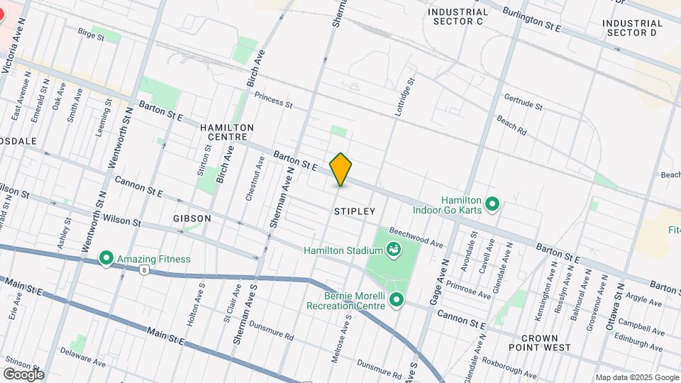 1 Edward St Map and Location Details