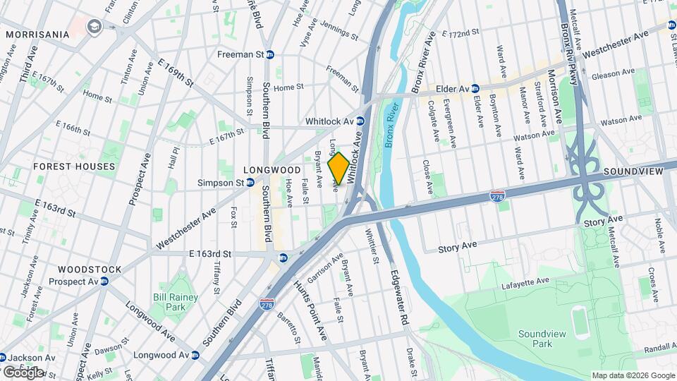 1020 Longfellow Ave Map and Location Details