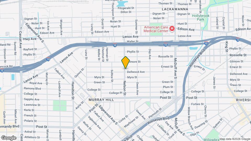 3357 Dellwood Ave Map and Location Details