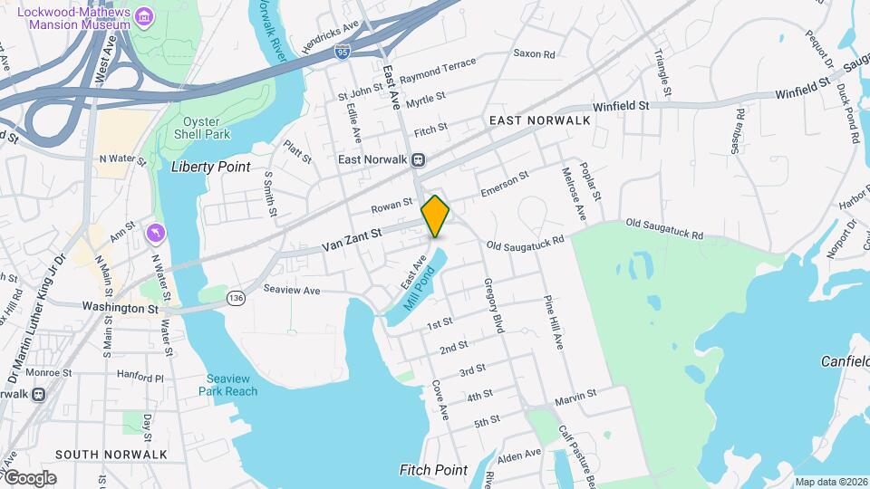 247 East Ave Map and Location Details