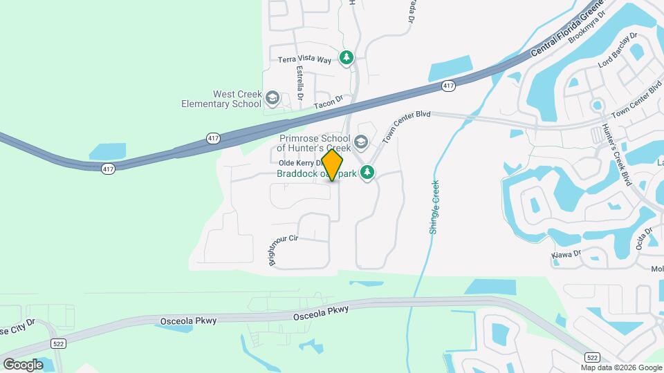 4924 Hook Hollow Cir Map and Location Details