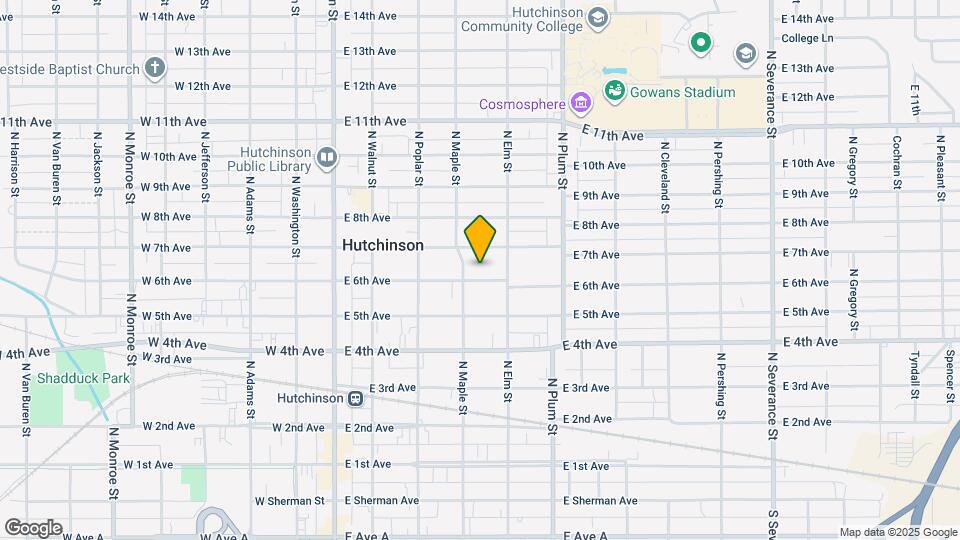 306 E 6th Ave Map and Location Details