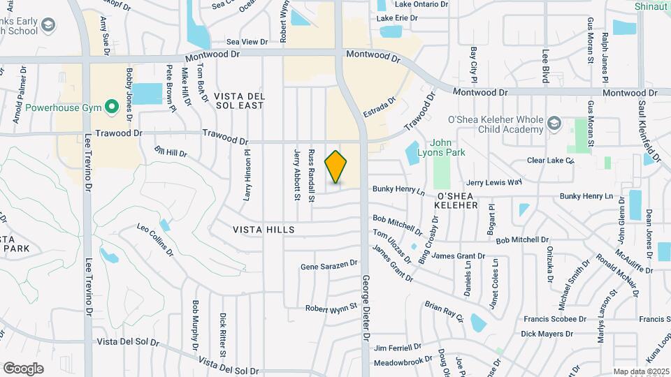 1701 Paul Moran Pl Map and Location Details