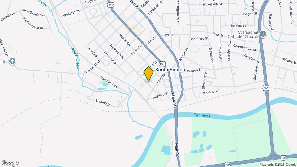 301 Ragland St Map and Location Details