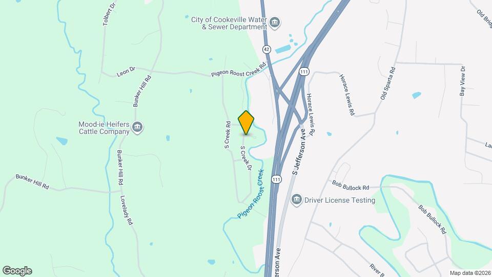 4426 S Creek Dr Map and Location Details