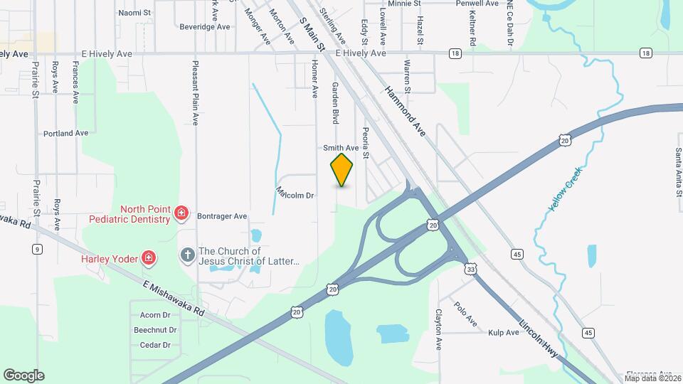 3216 Garden Blvd Map and Location Details