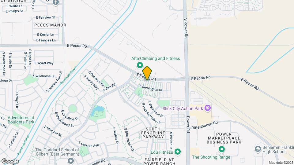 3449 S Falcon Dr Map and Location Details