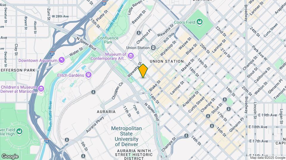 West End Lofts Mapa y Detalles de la Ubicación