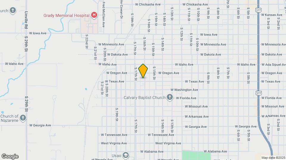 828 S 16th St Mapa y Detalles de la Ubicación