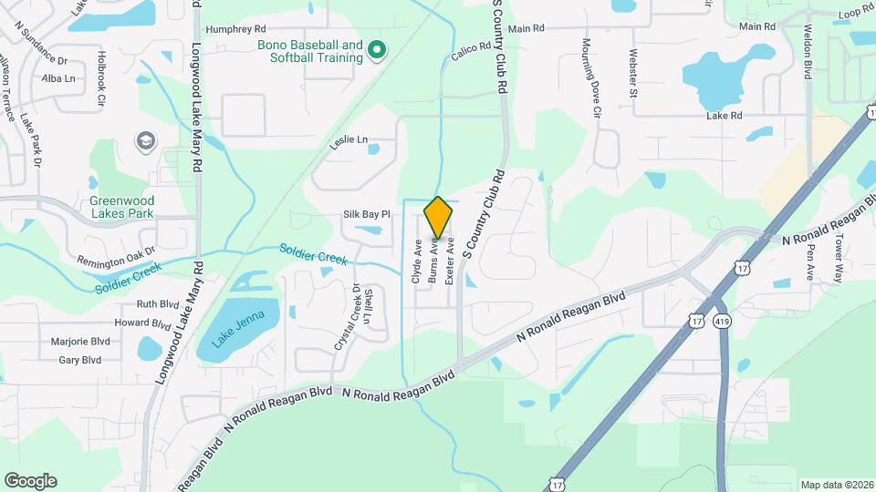 147 Burns Ave Mapa y Detalles de la Ubicación