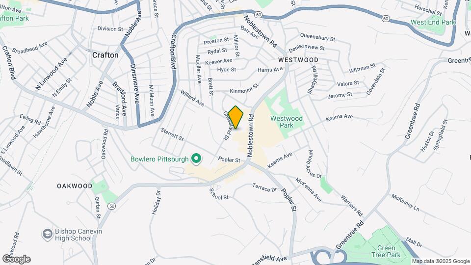 1819 Chessland St Map and Location Details