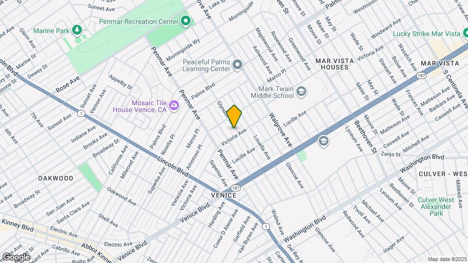 2133 Glyndon Ave Map and Location Details