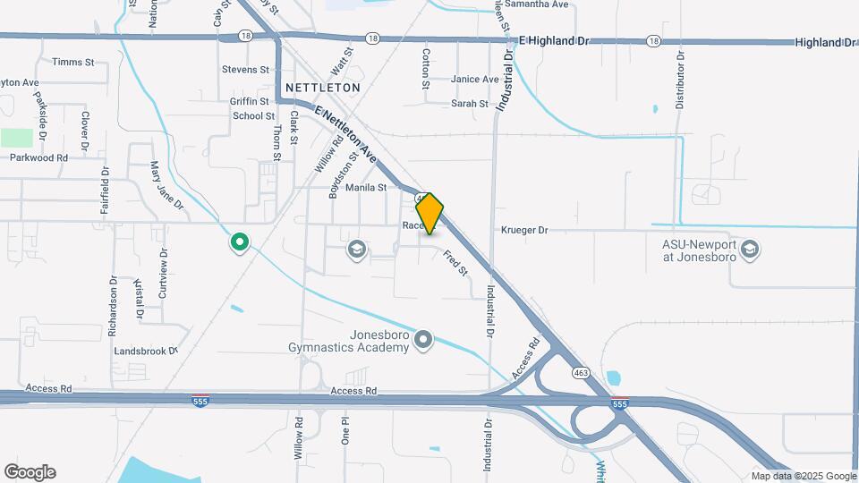 4404 Fred St Map and Location Details