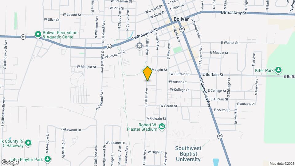 427 W College St Map and Location Details