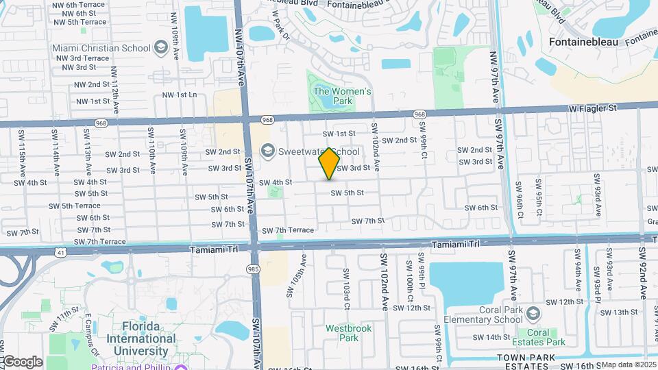 10350 SW 4th St Map and Location Details