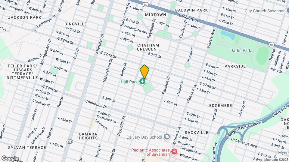 419 E 54th St Map and Location Details