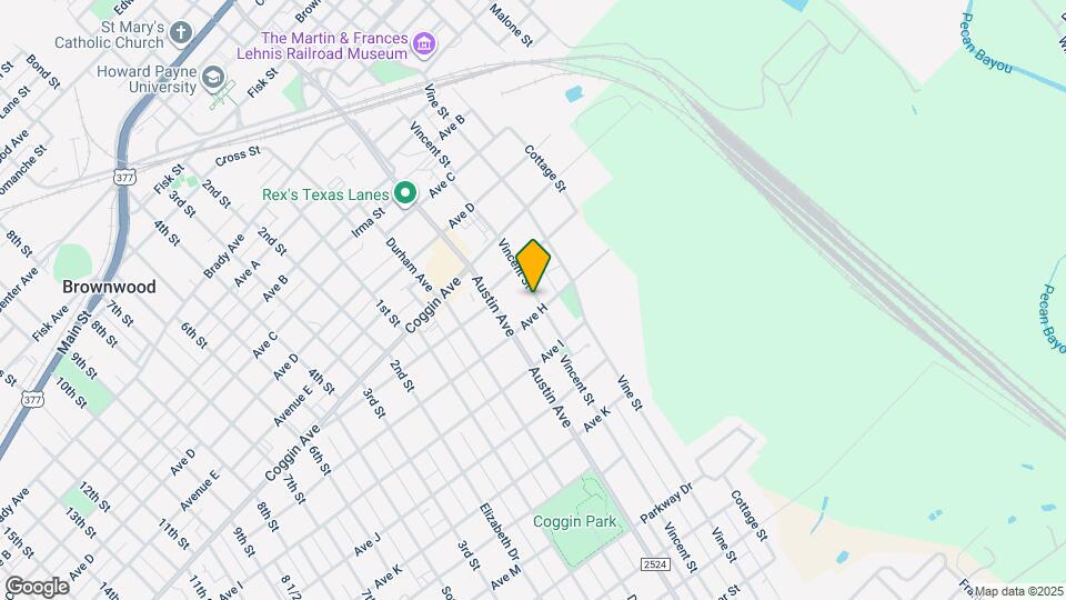 1515 Vincent St, Unit 1515 Map and Location Details