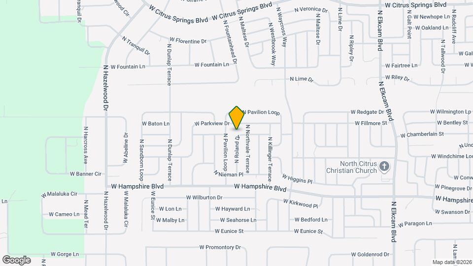 6690 N Roland Dr Mapa y Detalles de la Ubicación