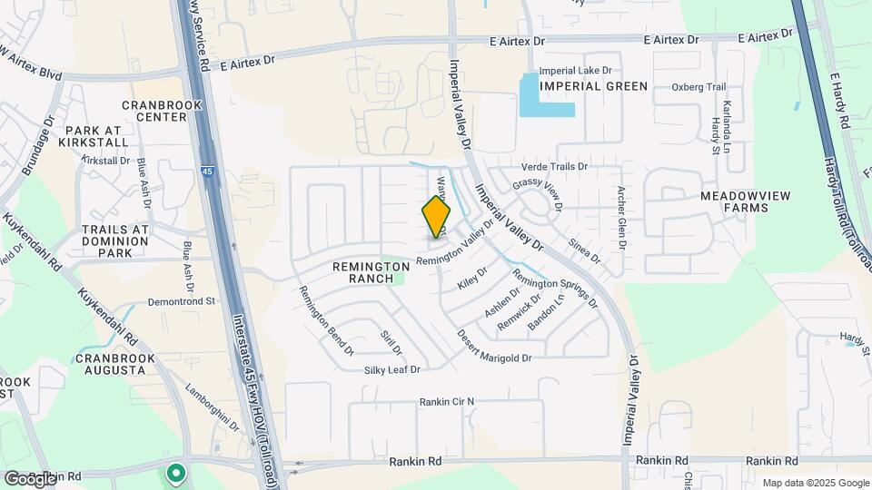 605 Pinto Springs Ln Map and Location Details