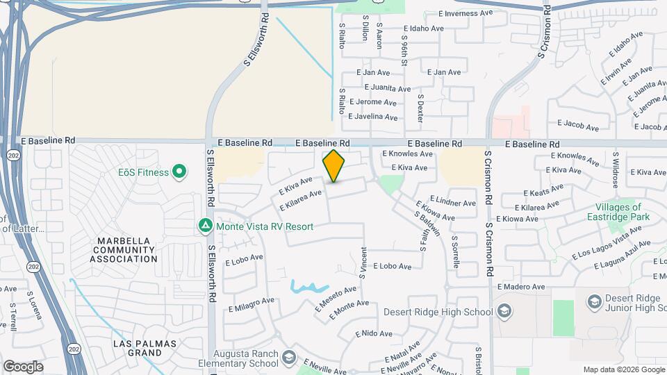 9541 E Keats Ave Map and Location Details