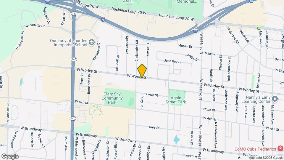 408 Lindy Ln Map and Location Details