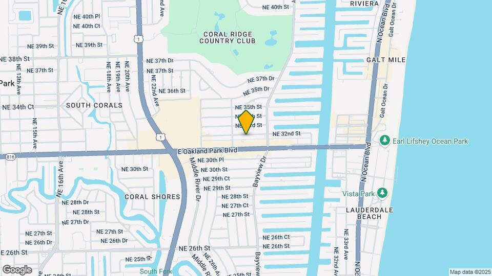 2724 NE 32nd St Map and Location Details