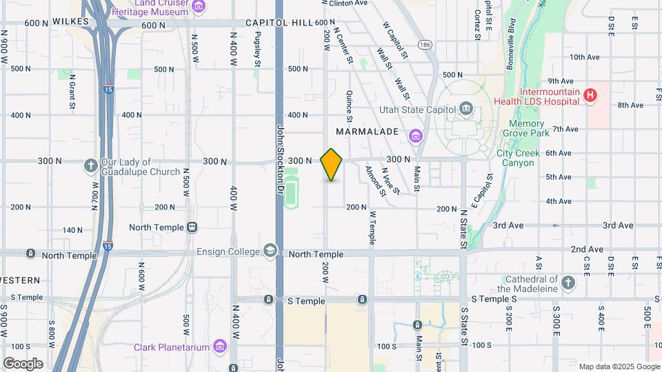 232 N 200 W Map and Location Details