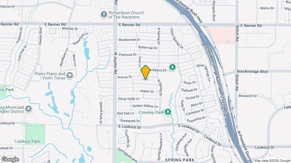 2403 Blue Cypress Dr, Unit 730 Map and Location Details