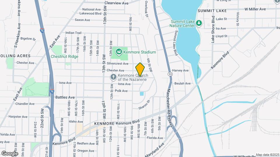 676 Harrison Ave Map and Location Details