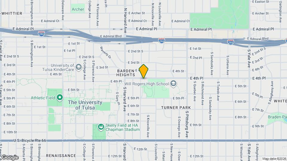 433 S Jamestown Ave Mapa y Detalles de la Ubicación
