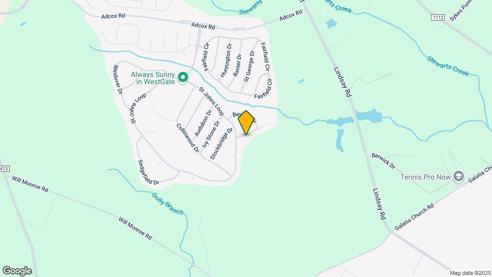 142 Crestwood Ln Map and Location Details