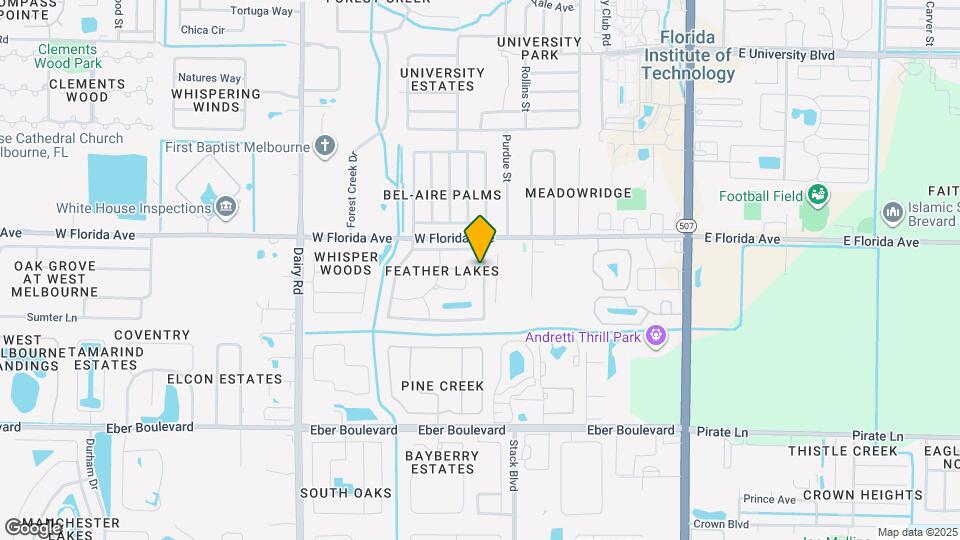 3589 Egret Dr Mapa y Detalles de la Ubicación