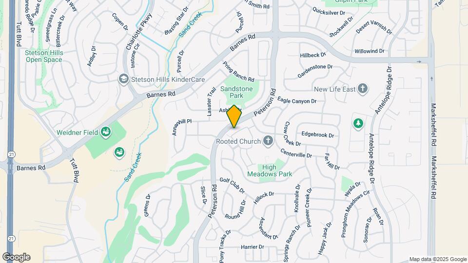 7004 Ash Creek Heights Map and Location Details
