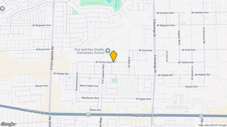 8931 W Torino Ave Mapa y Detalles de la Ubicación