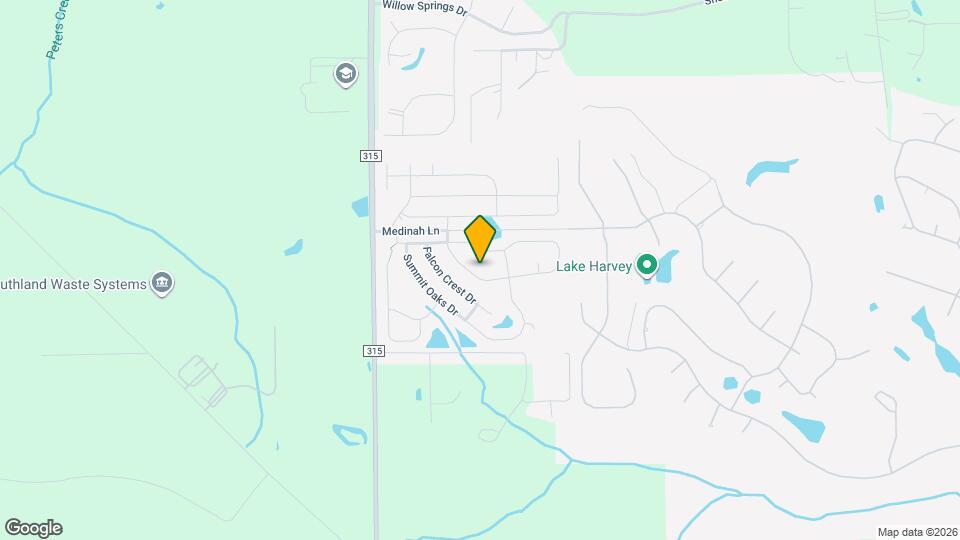 3229 Canyon Falls Dr Map and Location Details